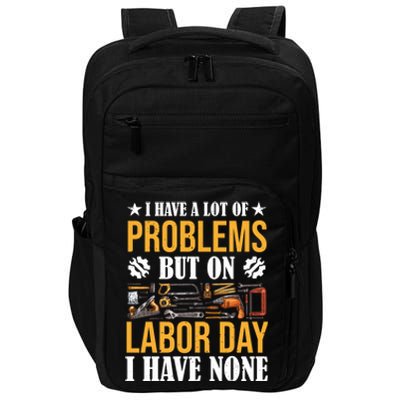 Labor Day – Proud Union Worker Handy Union Life Gift Impact Tech Backpack