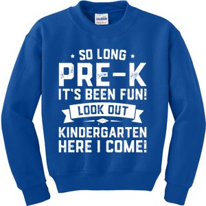 Last Day Precool Giftk Kindergarten Here I Come Graduation Gift Kids Sweatshirt