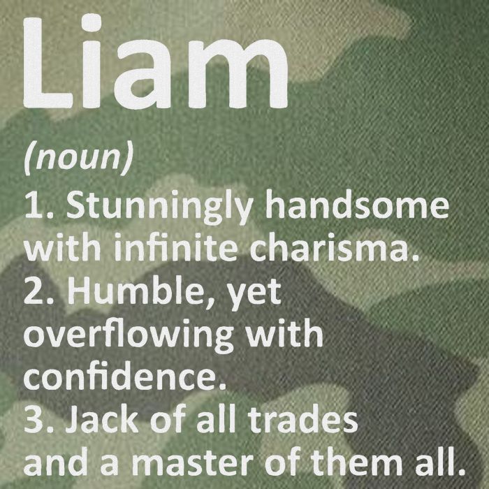 Liam Definition Personalized Name Funny Birthday Gift Idea Legacy Tie Dye Trucker Hat