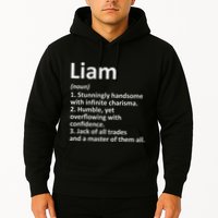 Liam Definition Personalized Name Funny Birthday Gift Idea Hoodie