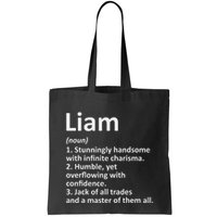 Liam Definition Personalized Name Funny Birthday Gift Idea Bag