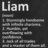 Liam Definition Personalized Name Funny Birthday Gift Idea Large Microfiber Waffle Golf Towel