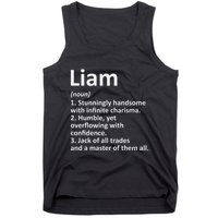 Liam Definition Personalized Name Funny Birthday Gift Idea Tank Top
