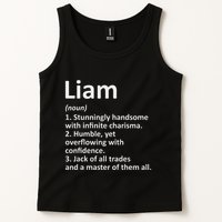 Liam Definition Personalized Name Funny Birthday Gift Idea Tank Top