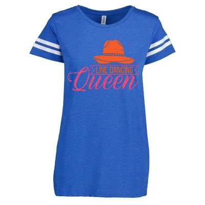 Line Dancing Queen T Enza Ladies Jersey Football T-Shirt