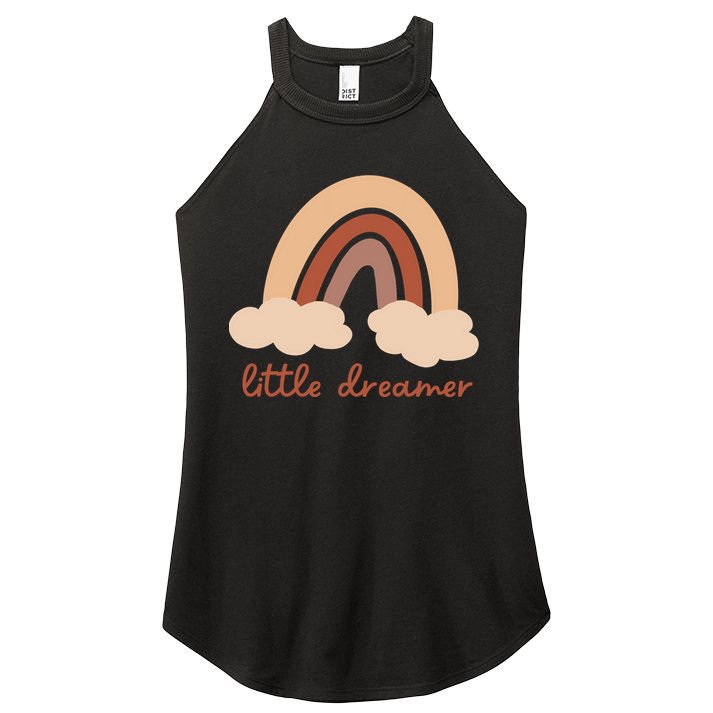 Little Dreamer Rainbow Cute Gift Women's Perfect Tri Rocker Tank