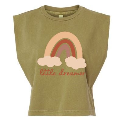 Little Dreamer Rainbow Cute Gift Garment-Dyed Women's Muscle Tee