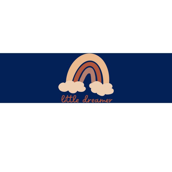 Little Dreamer Rainbow Cute Gift Bumper Sticker