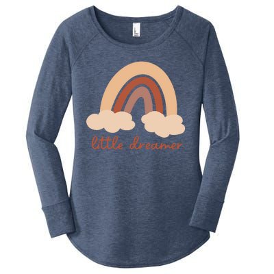 Little Dreamer Rainbow Cute Gift Women's Perfect Tri Tunic Long Sleeve Shirt