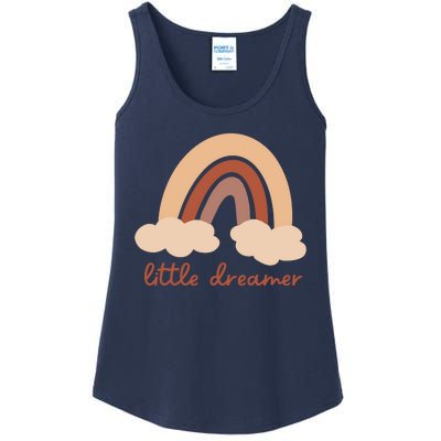 Little Dreamer Rainbow Cute Gift Ladies Essential Tank