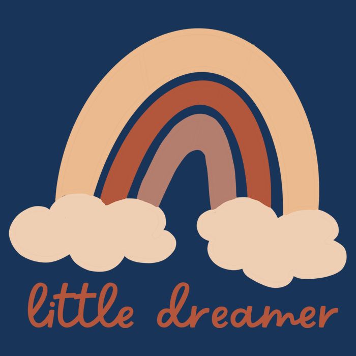 Little Dreamer Rainbow Cute Gift Ladies Essential Flowy Tank