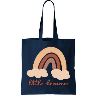 Little Dreamer Rainbow Cute Gift Tote Bag