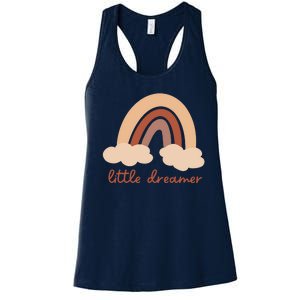 Little Dreamer Rainbow Cute Gift Women's Racerback Tank