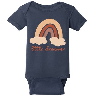Little Dreamer Rainbow Cute Gift Baby Bodysuit