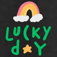Lucky Day Rainbow Star St Patrick's Day Adult Drive Performance Visor