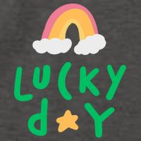 Lucky Day Rainbow Star St Patrick's Day Vector Backpack