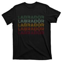 Labrador Dog Retro T-Shirt