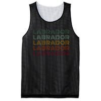 Labrador Dog Retro Mesh Reversible Basketball Jersey Tank