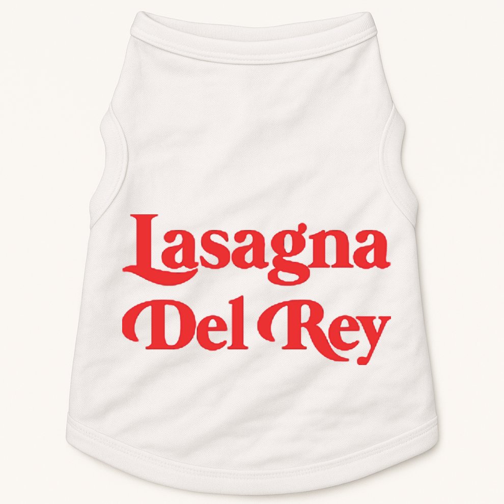 Lasagna Del Rey Doggie Tank