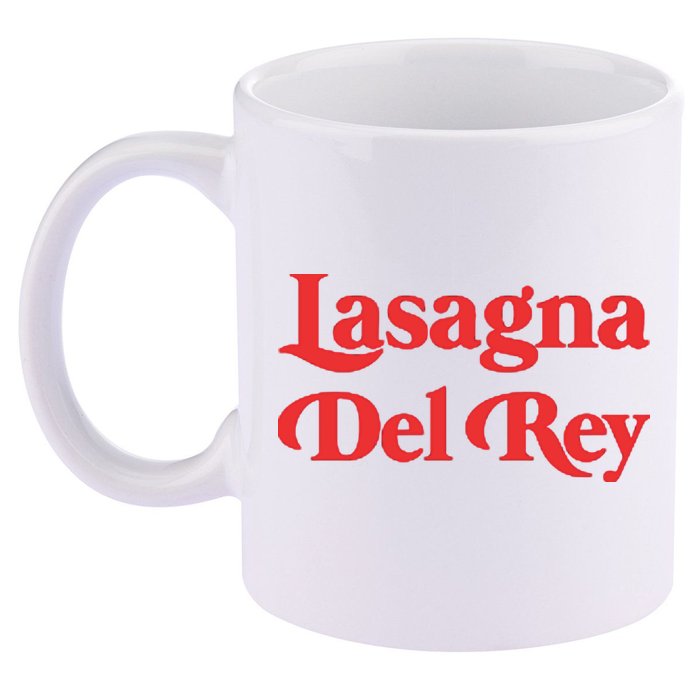 Lasagna Del Rey 11oz C Handle Ceramic Mug