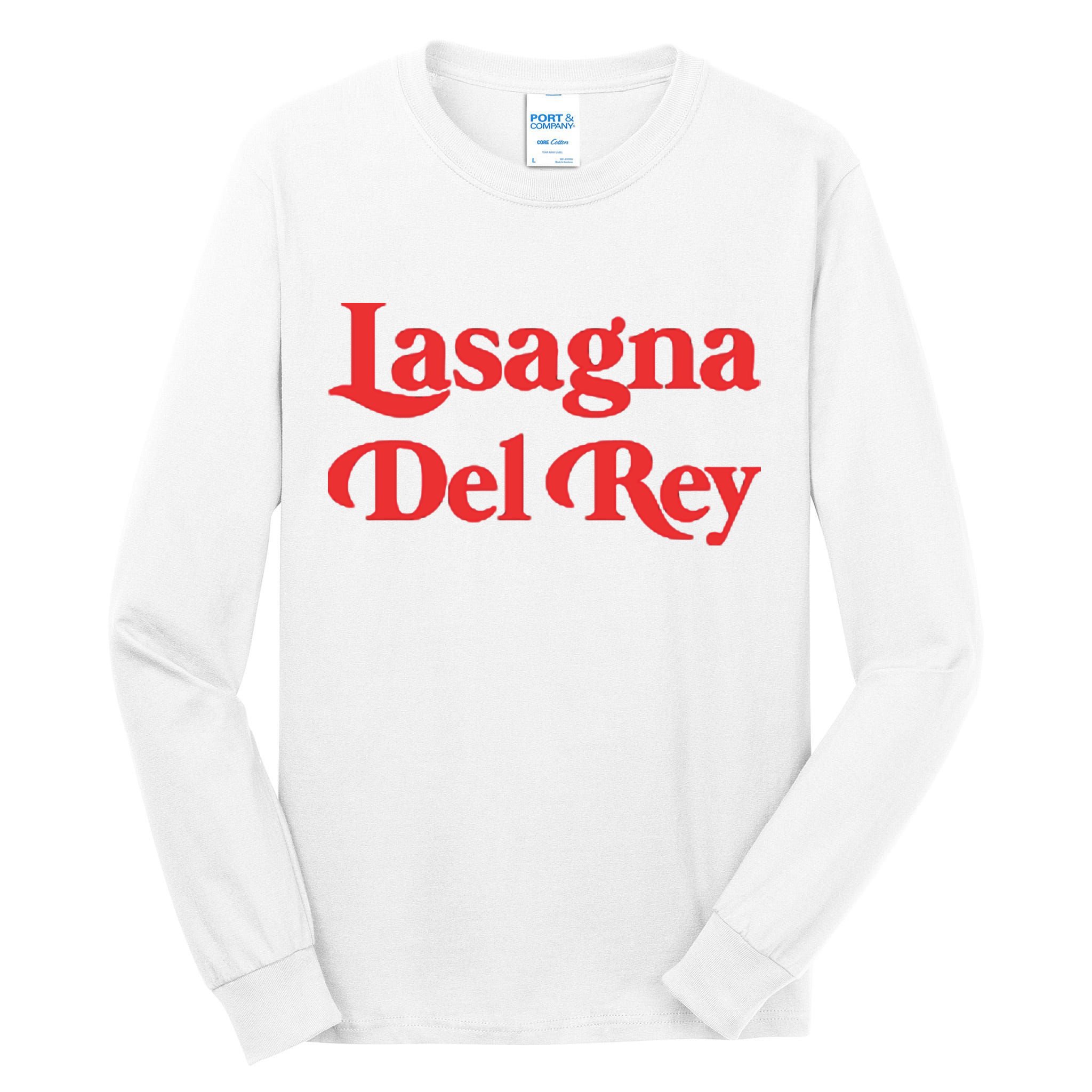 Lasagna Del Rey Tall Long Sleeve T-Shirt