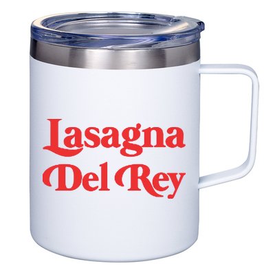 Lasagna Del Rey 12oz Stainless Steel Coffee Mug