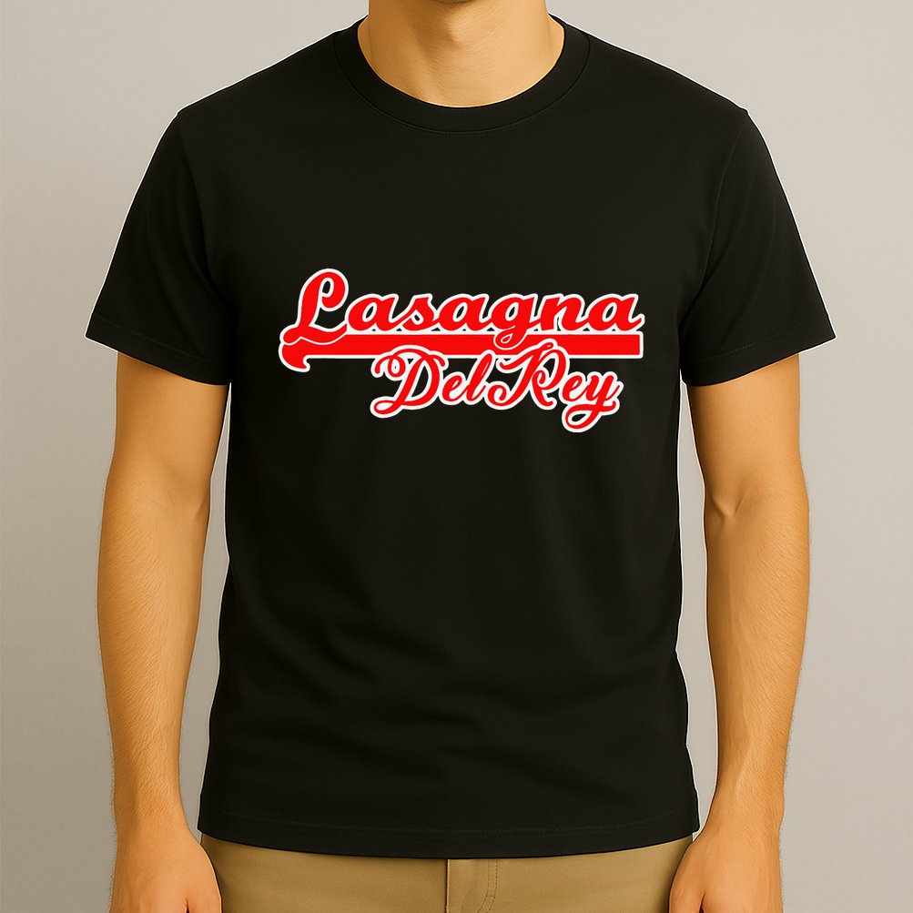 Lasagna Del Rey Italian Food T-Shirt