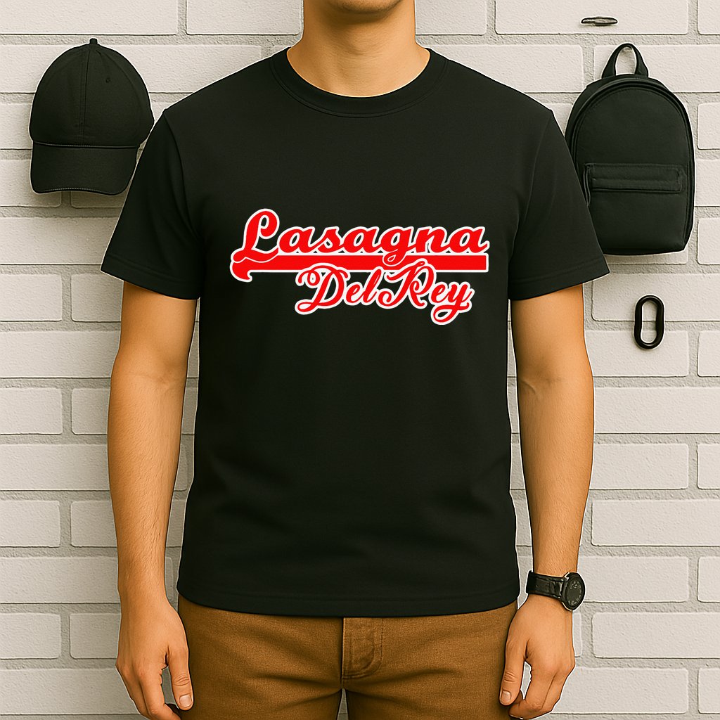 Lasagna Del Rey Italian Food T-Shirt