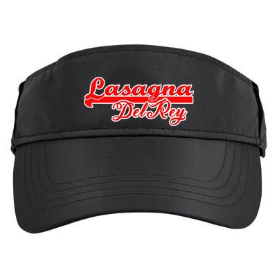 Lasagna Del Rey Italian Food Adult Drive Performance Visor