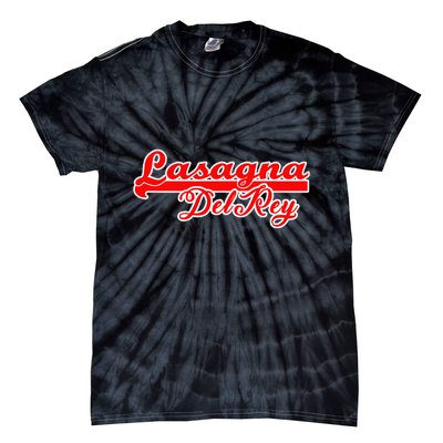 Lasagna Del Rey Italian Food Tie-Dye T-Shirt