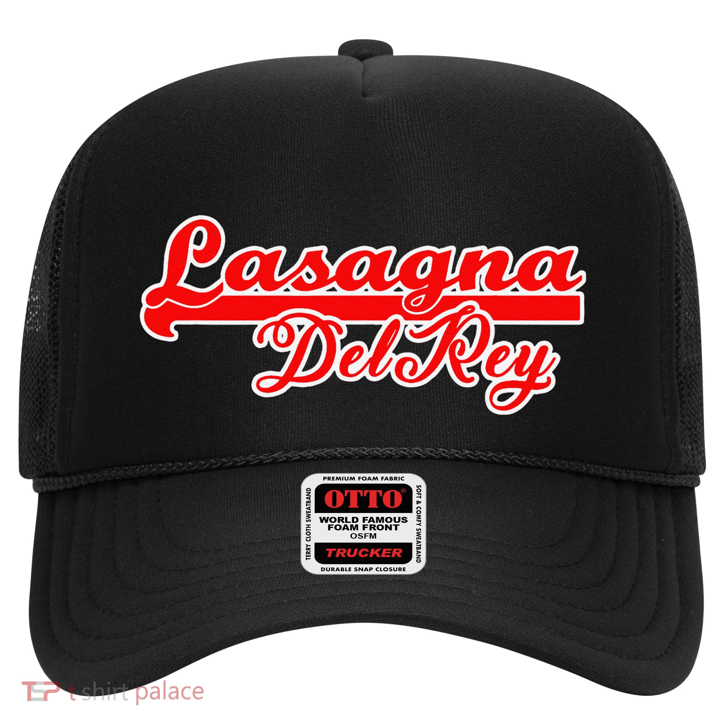 Lasagna Del Rey Italian Food Trucker Hat