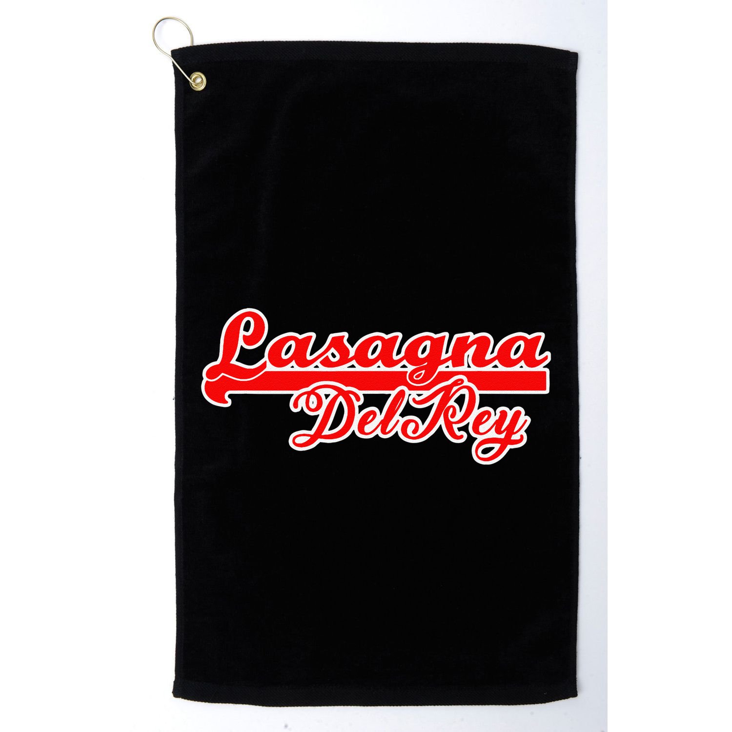 Lasagna Del Rey Italian Food Golf Towel