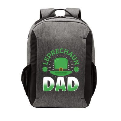 Leprechaun Dad St Patricks Day Ireland Shamrock Irish Father Funny Gift Vector Backpack