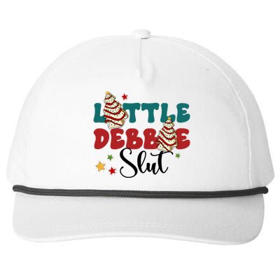 Little Debble Slut Cake Merry Christmas Tree Cake Gift Snapback Five-Panel Rope Hat