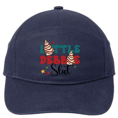 Little Debble Slut Cake Merry Christmas Tree Cake Gift 7-Panel Snapback Hat