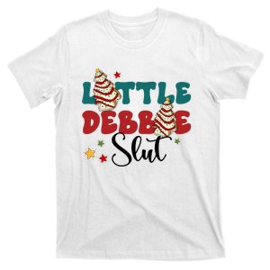 Little Debble Slut Cake Merry Christmas Tree Cake Gift T-Shirt