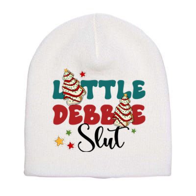 Little Debble Slut Cake Merry Christmas Tree Cake Gift Short Acrylic Beanie