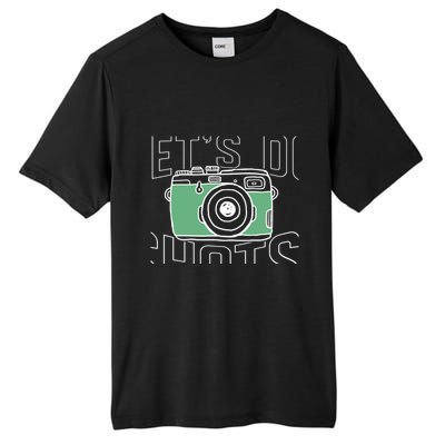 Let's Do Shots Wedding Photographers Funny Photographers Gift Tall Fusion ChromaSoft Performance T-Shirt