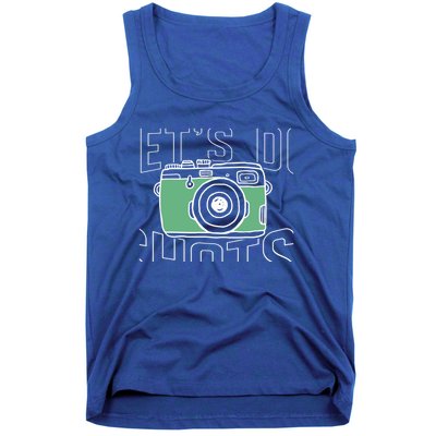 Let's Do Shots Wedding Photographers Funny Photographers Gift Tank Top