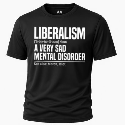 Liberalism Definition Sad Mental Disorder Funny Political Performance Shirt