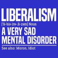 Liberalism Definition Sad Mental Disorder Funny Political Bag