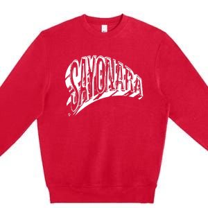 áLvaro DíAz Sayonara Metallic Premium Crewneck Sweatshirt