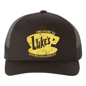 Lukes Diner Stars Hollow Yupoong Adult 5-Panel Trucker Hat