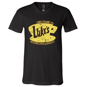 Lukes Diner Stars Hollow V-Neck T-Shirt