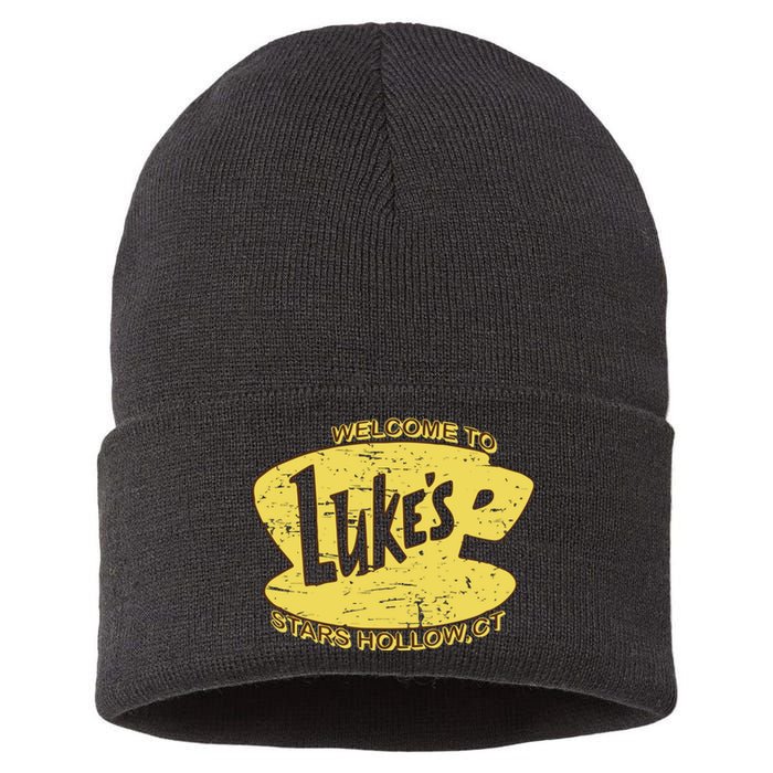 Lukes Diner Stars Hollow Sustainable Knit Beanie