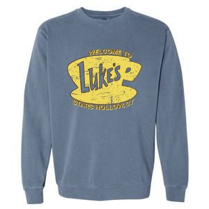 Lukes Diner Stars Hollow Garment-Dyed Sweatshirt