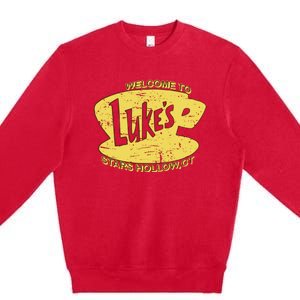 Lukes Diner Stars Hollow Premium Crewneck Sweatshirt