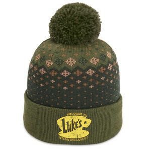 Lukes Diner Stars Hollow The Baniff Cuffed Pom Beanie