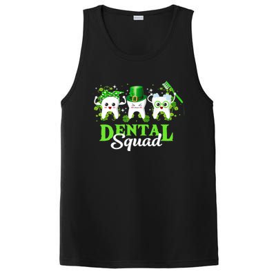 Leprechaun Dental Squad Dentist Shamrocks St Patricks Day Meaningful Gift PosiCharge Competitor Tank