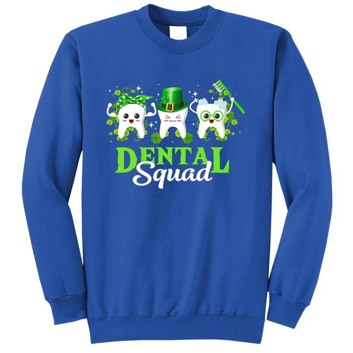 Leprechaun Dental Squad Dentist Shamrocks St Patricks Day Meaningful Gift Sweatshirt